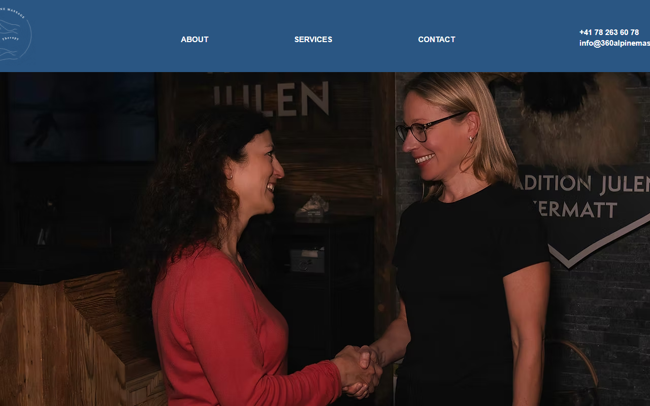 360alpinemassage.com screenshot