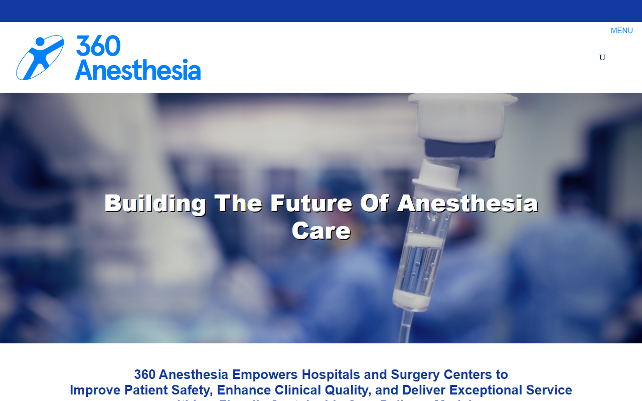 360anesthesia.com screenshot
