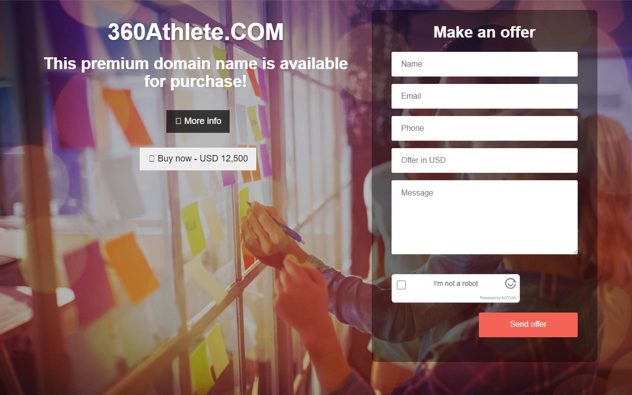 360athlete.com screenshot