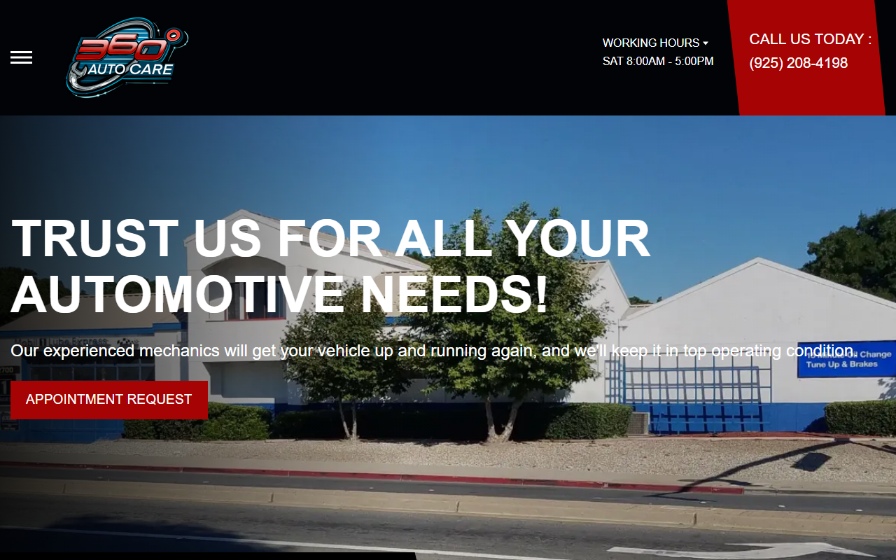360autocareshop.com screenshot