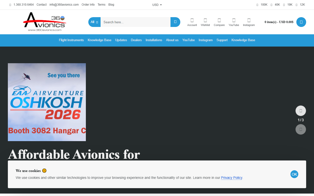 360avionics.com screenshot
