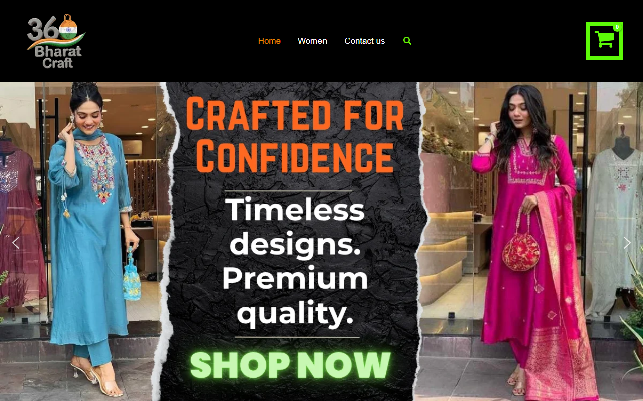 360bharatcraft.com screenshot