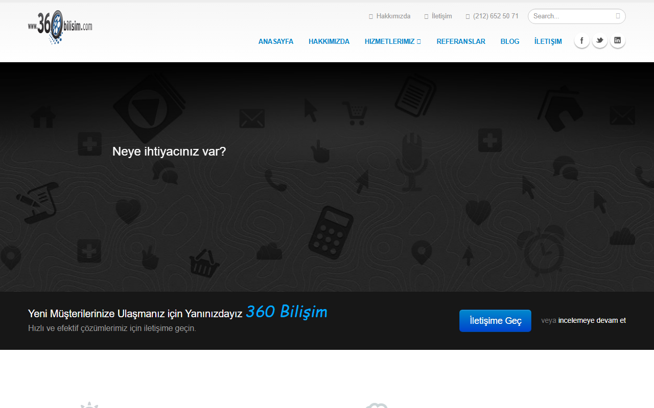 360bilisim.com screenshot