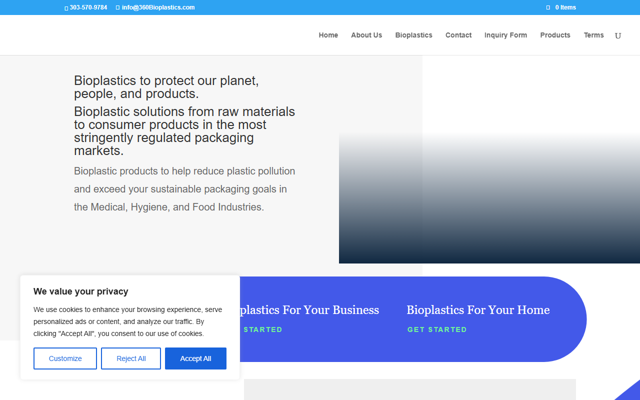 360bioplastics.com screenshot