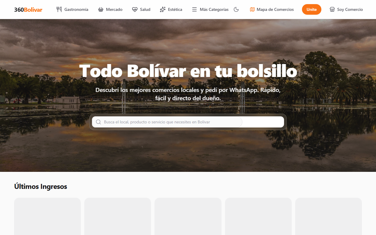 360bolivar.com screenshot