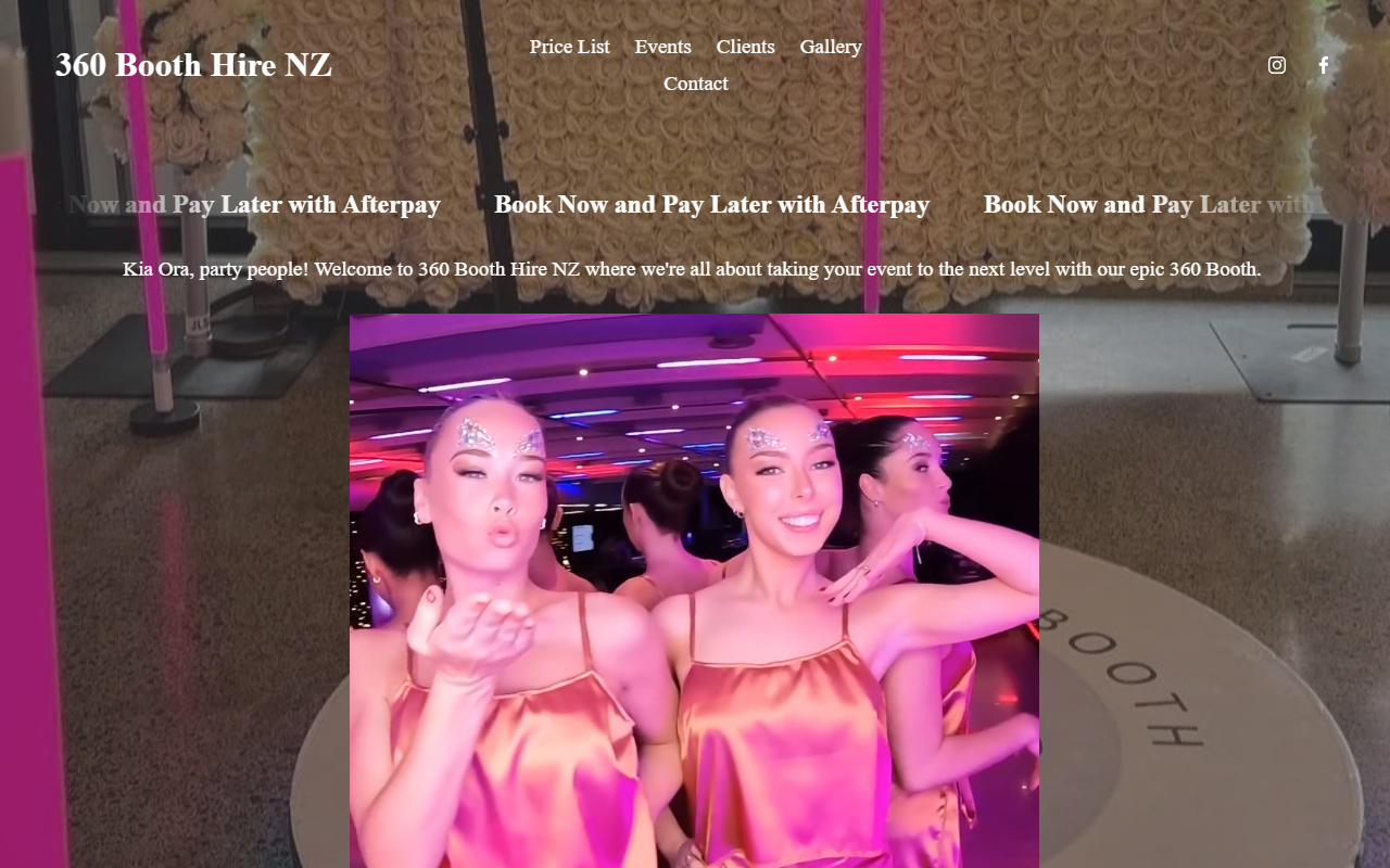 360boothhirenz.com screenshot