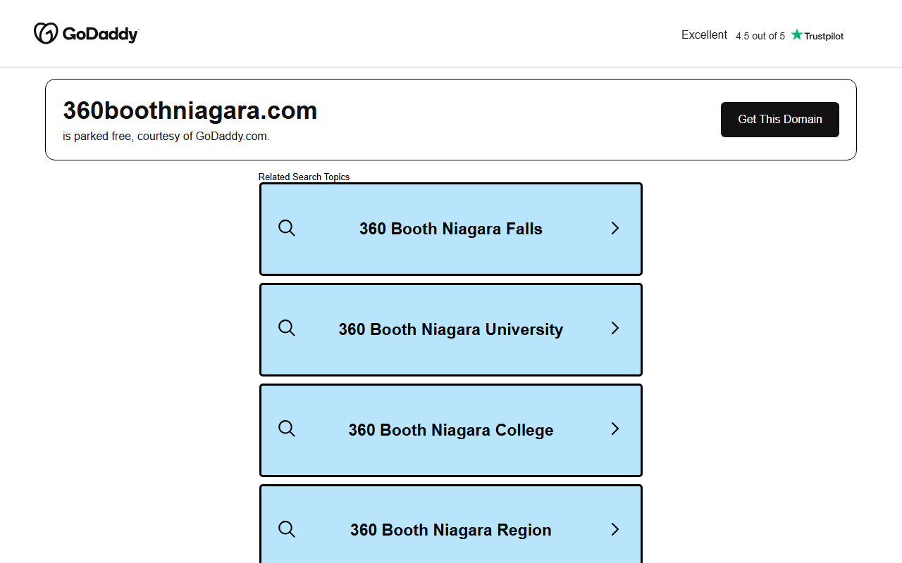 360boothniagara.com screenshot