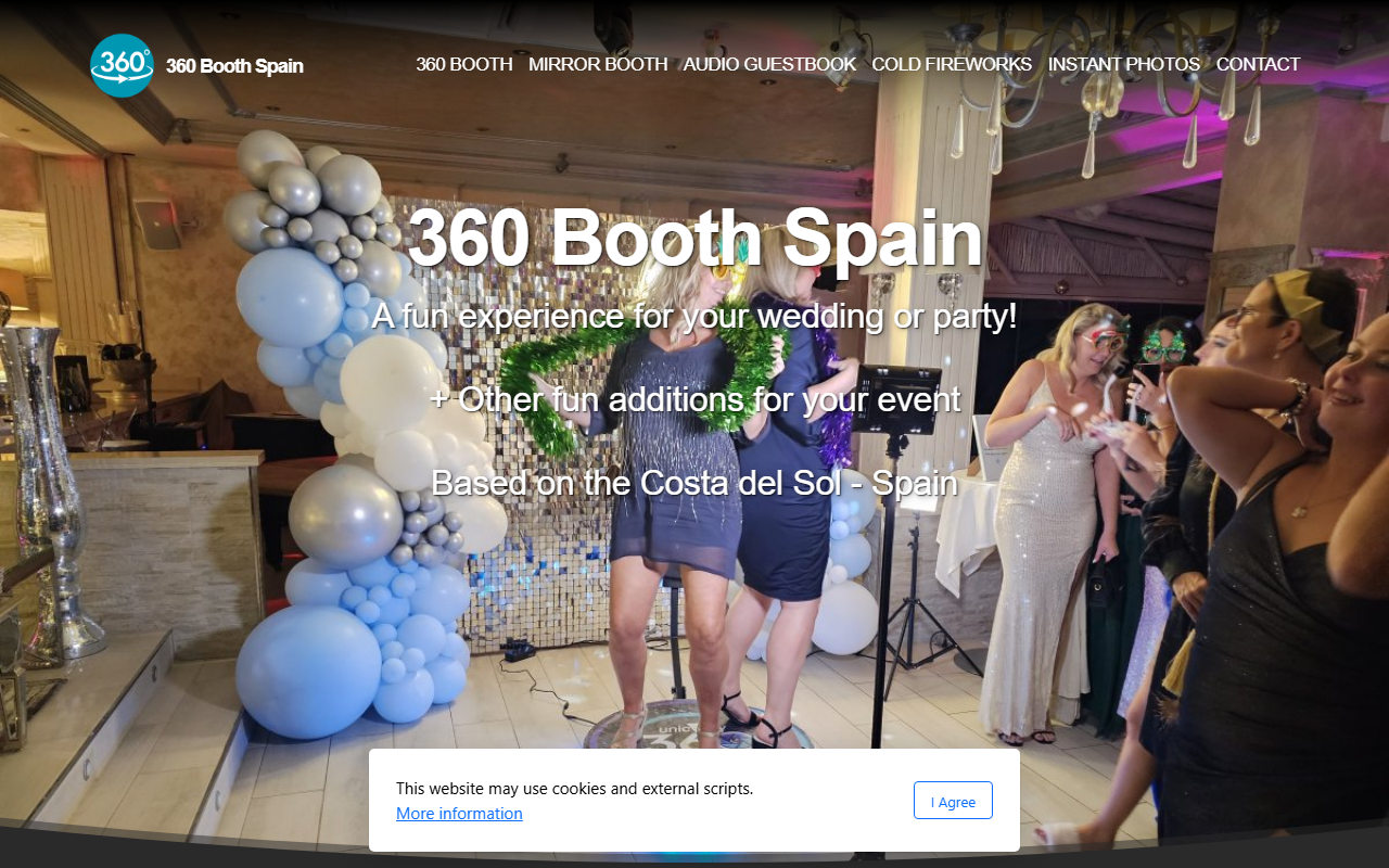 360boothspain.com screenshot