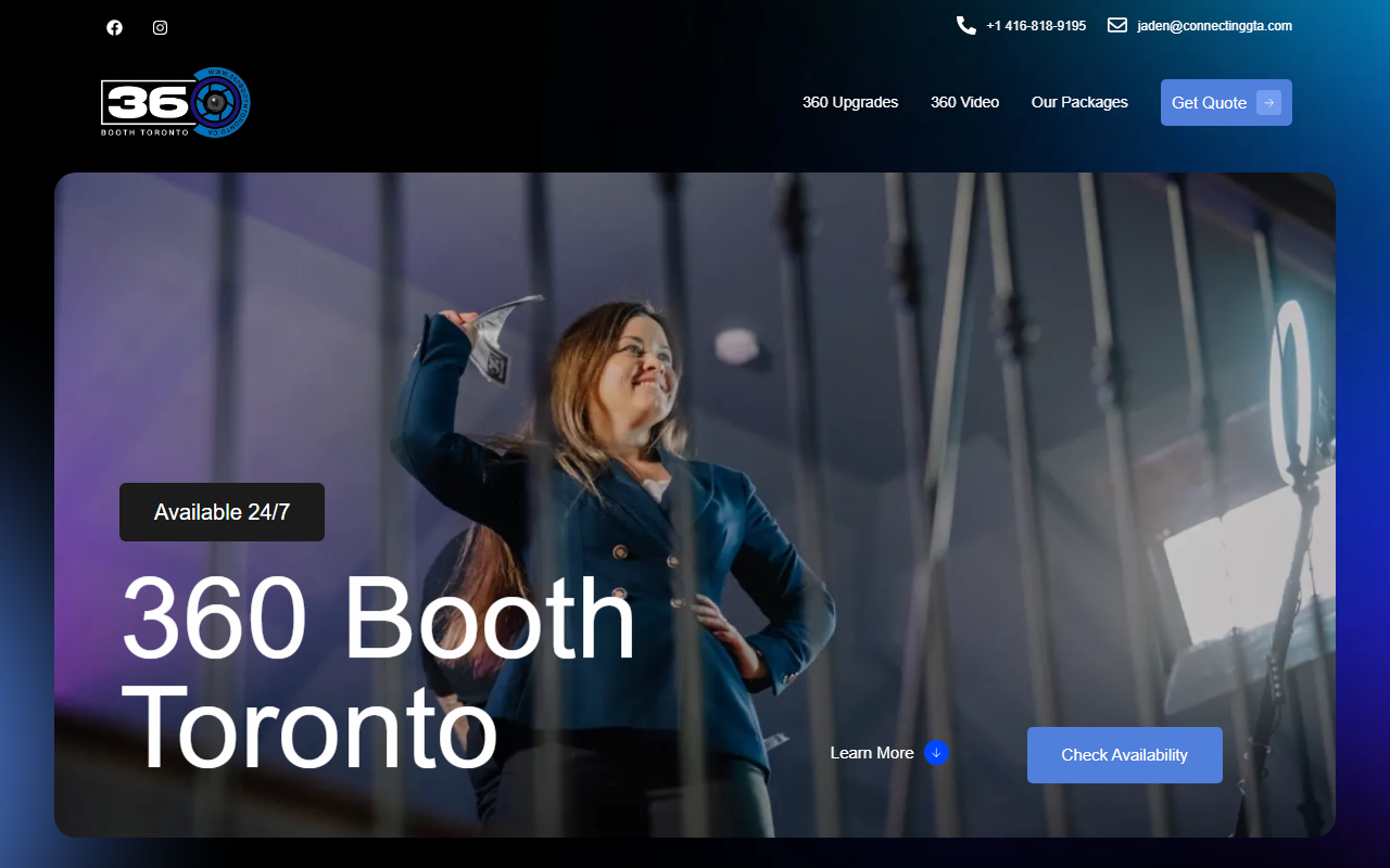 360boothtoronto.com screenshot