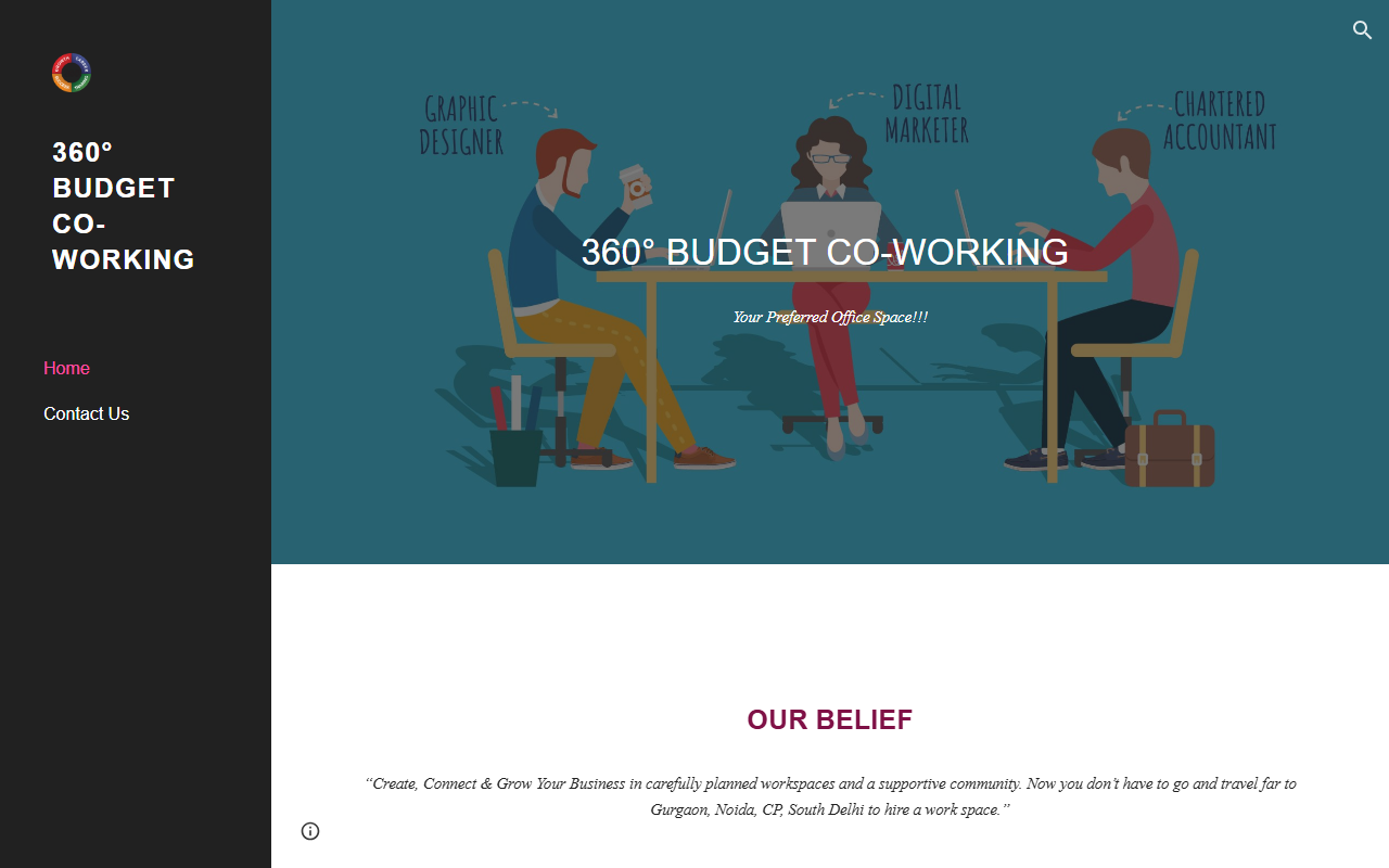 360budgetcowork.com screenshot