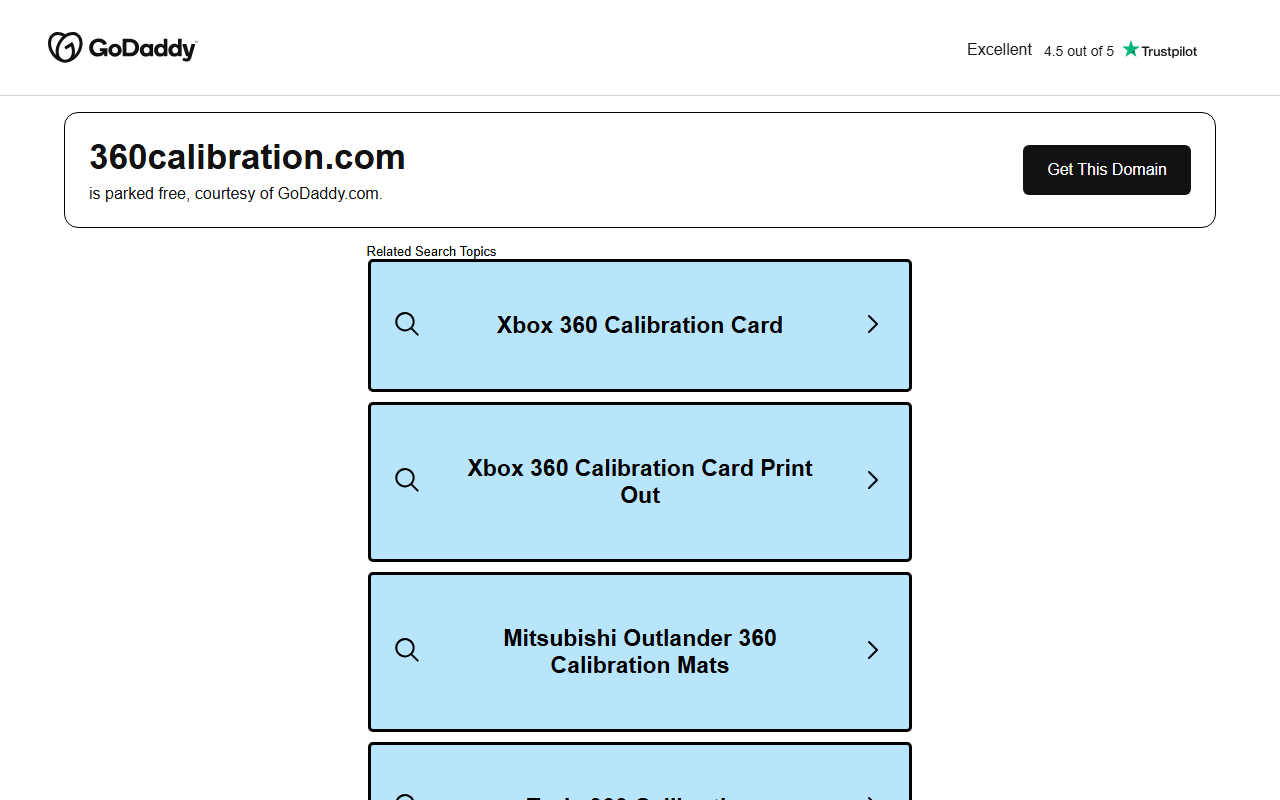 360calibration.com screenshot