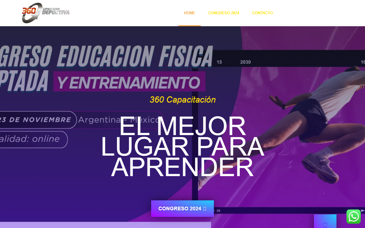 360capacitacion.com screenshot