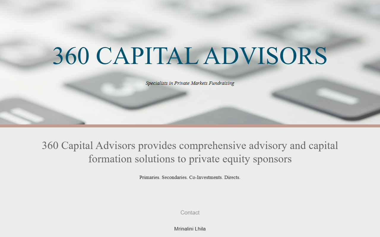 360capadvisors.com screenshot