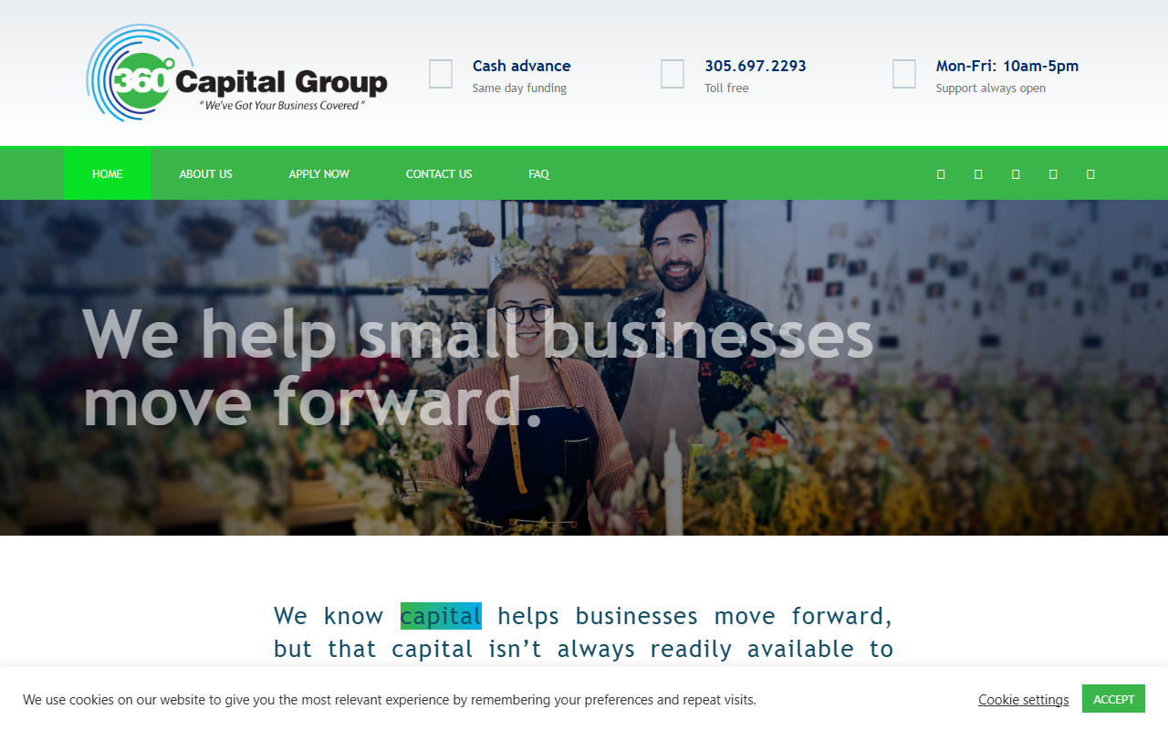 360capgroup.com screenshot