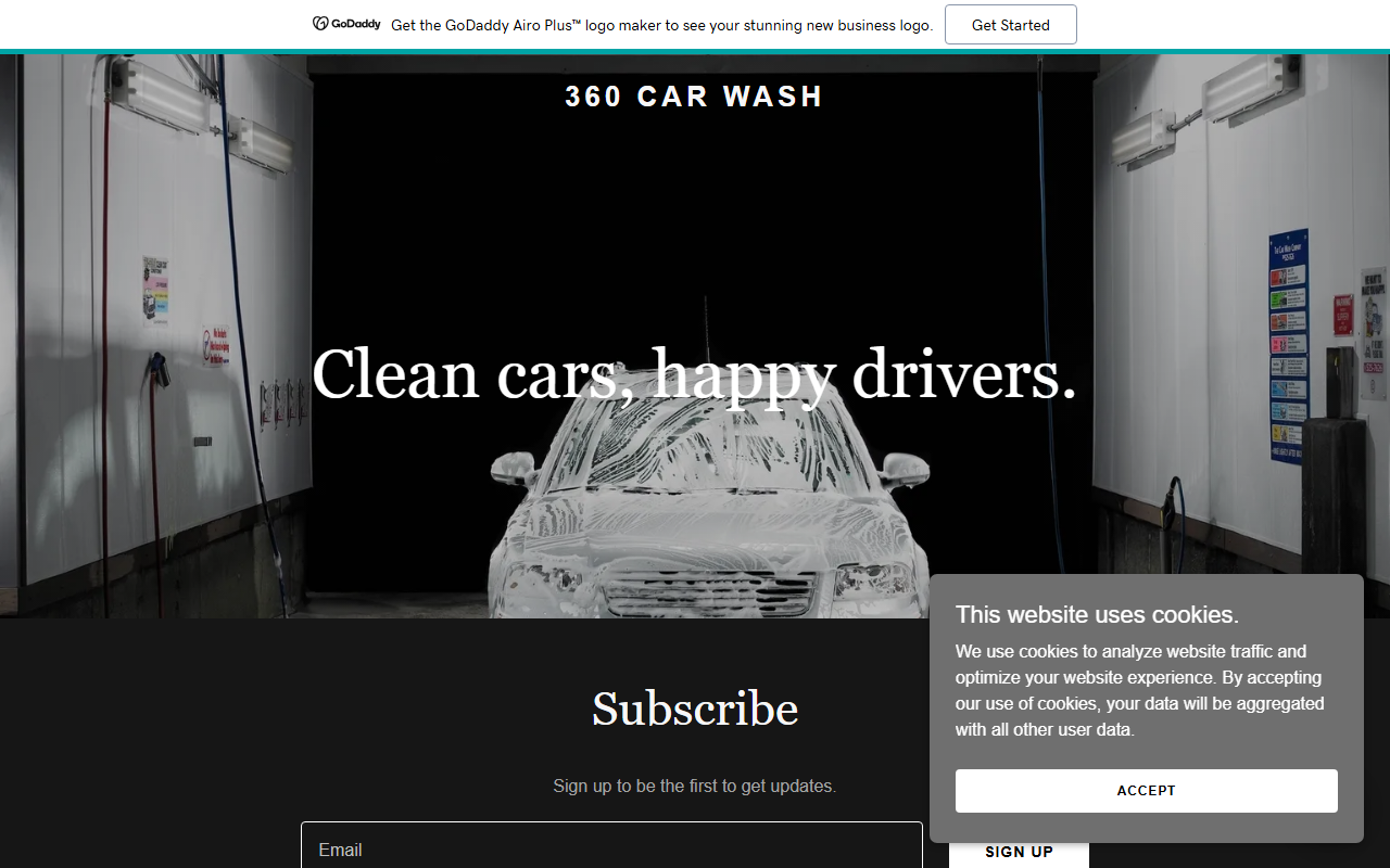 360carwash.com screenshot