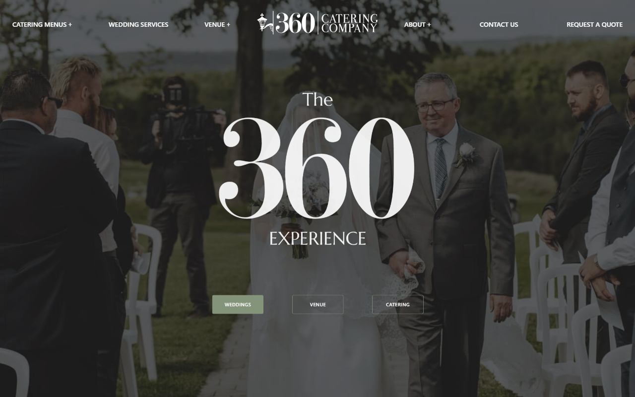 360catering.com screenshot