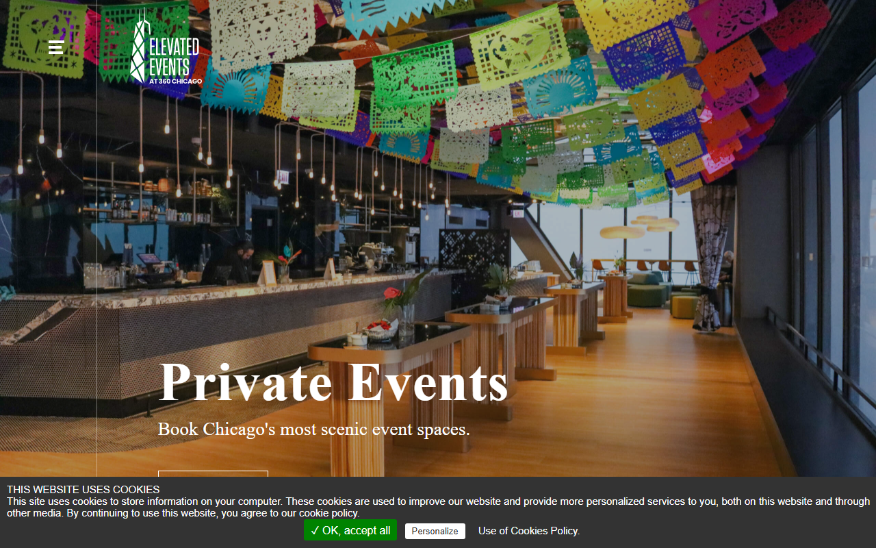 360chicagoevents.com screenshot