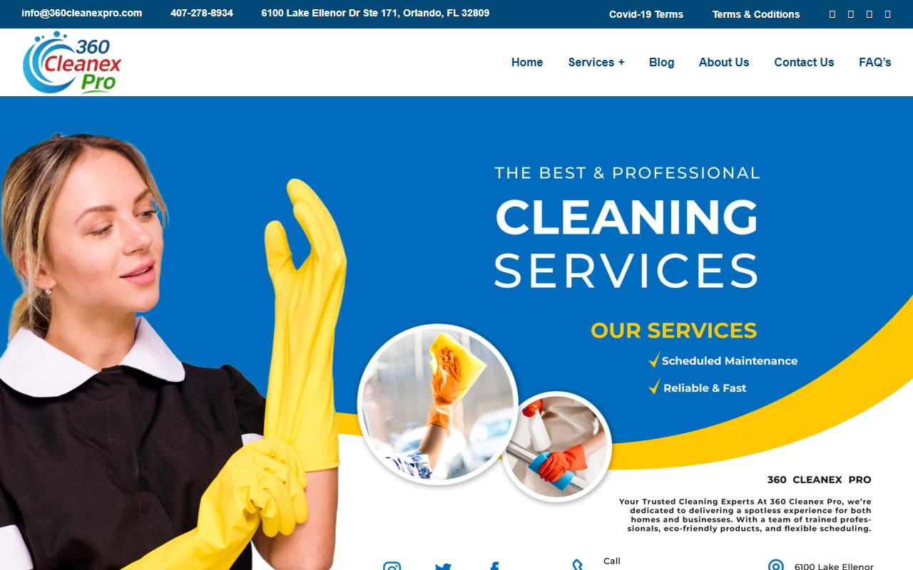 360cleanexpro.com screenshot