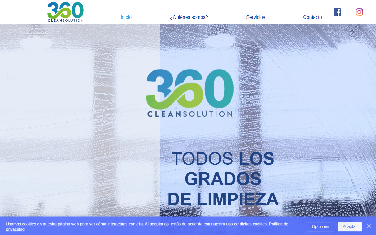360cleansolution.com screenshot