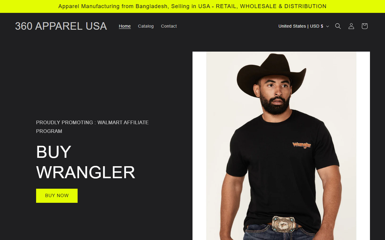 360clotingllc.com screenshot