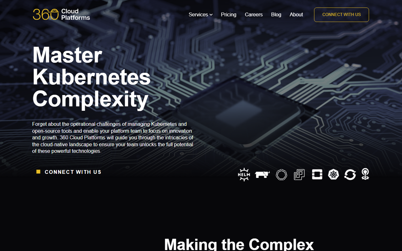 360cloudplatform.com screenshot