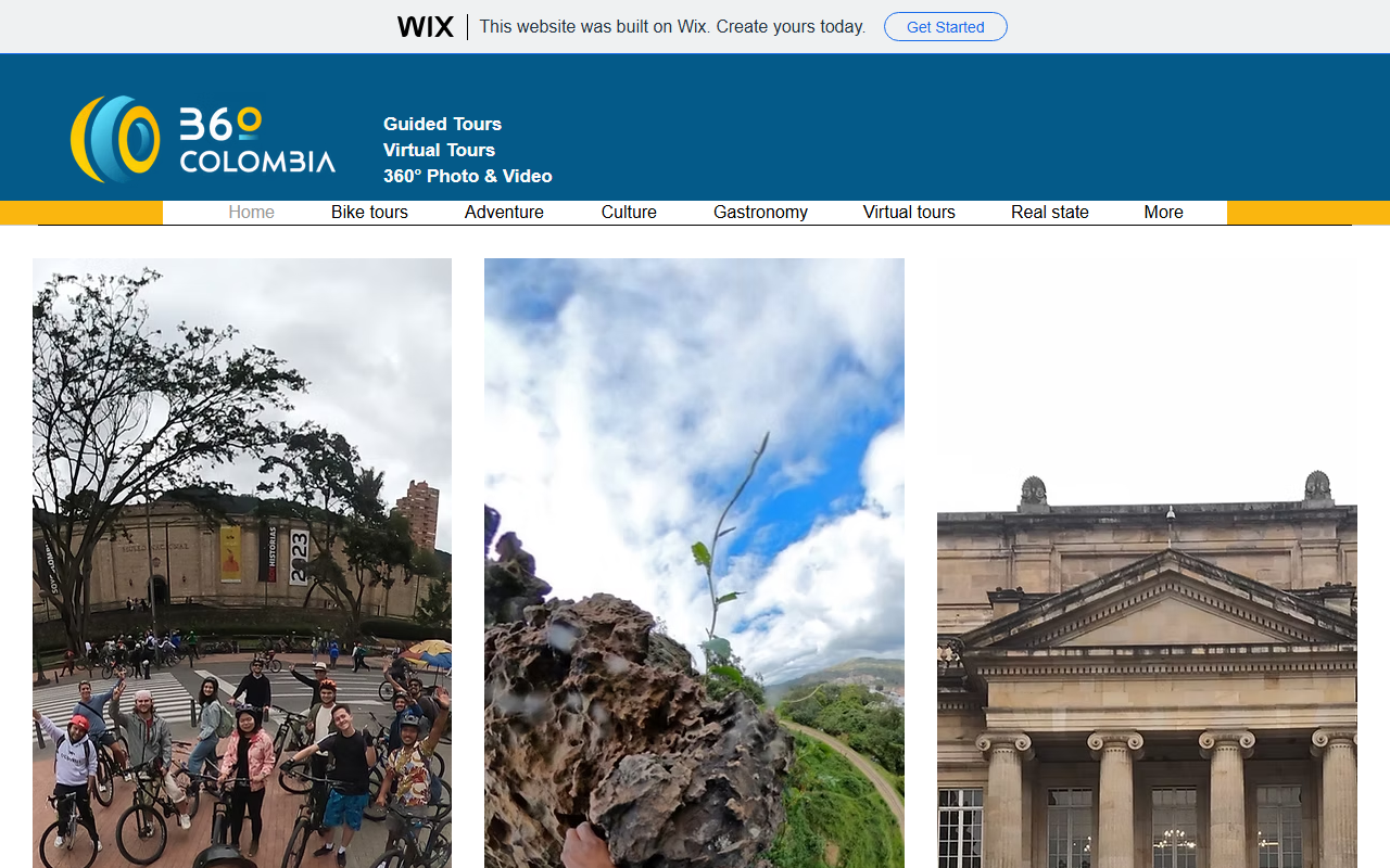 360colombia.com screenshot