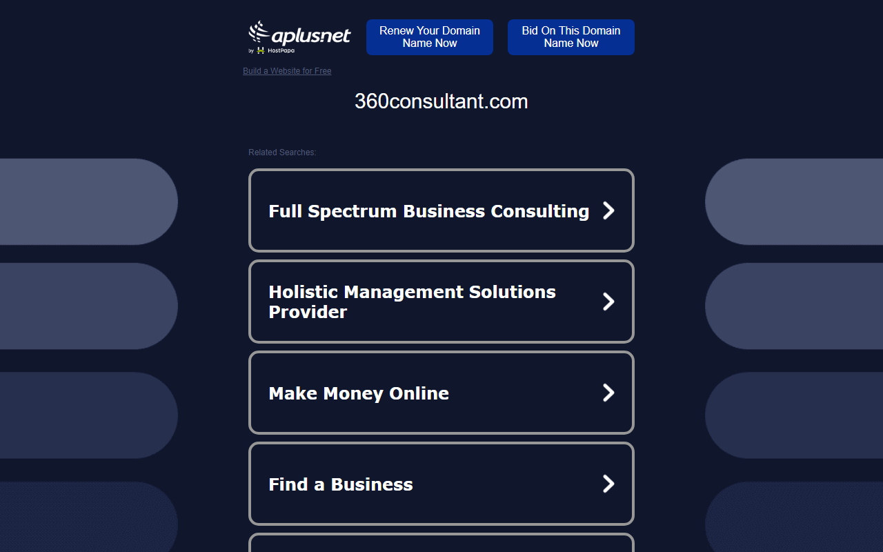 360consultant.com screenshot