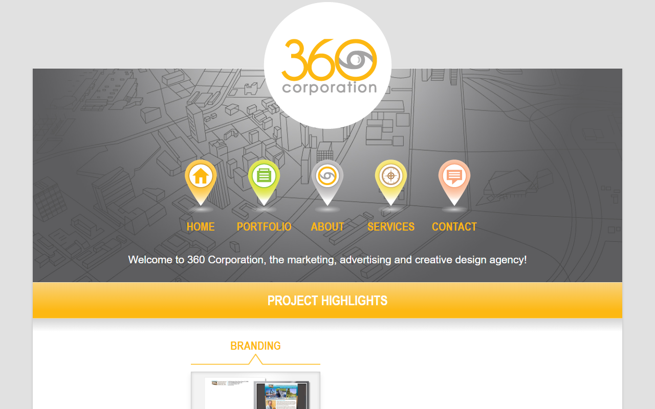 360corporation.com screenshot