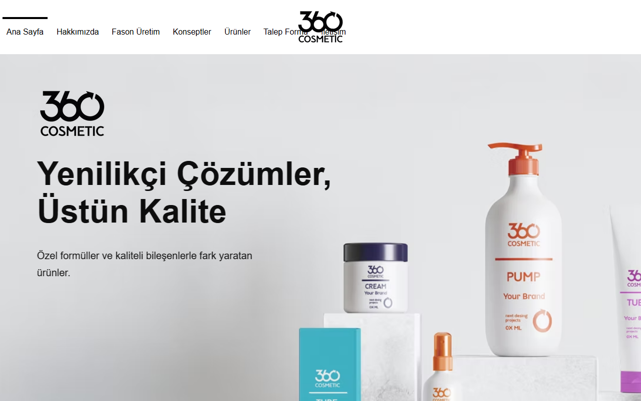 360cosmetic.com screenshot