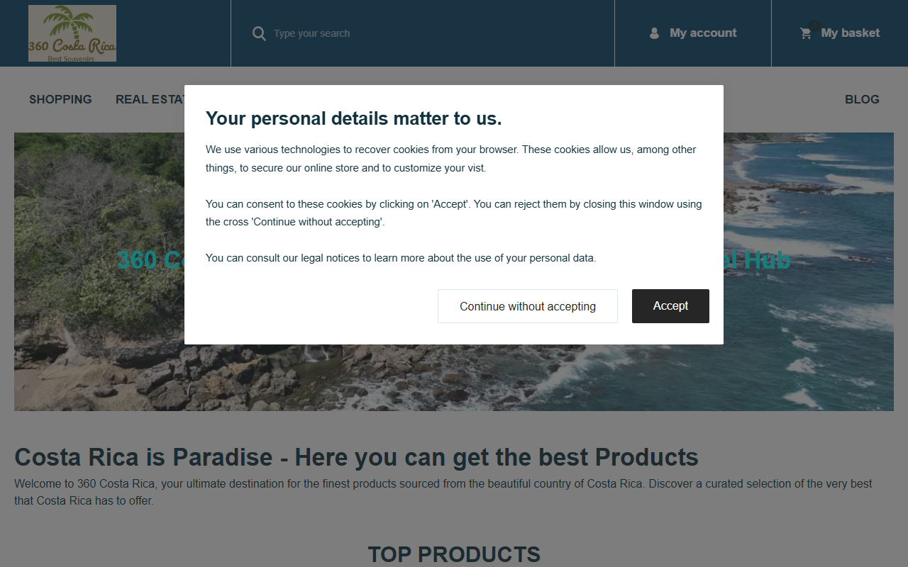 360costarica.com screenshot