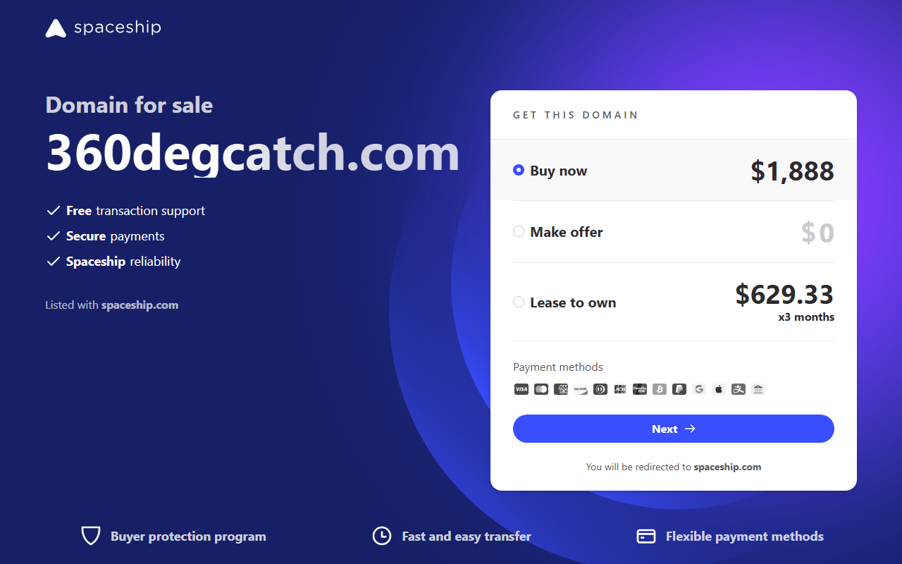 360degcatch.com screenshot