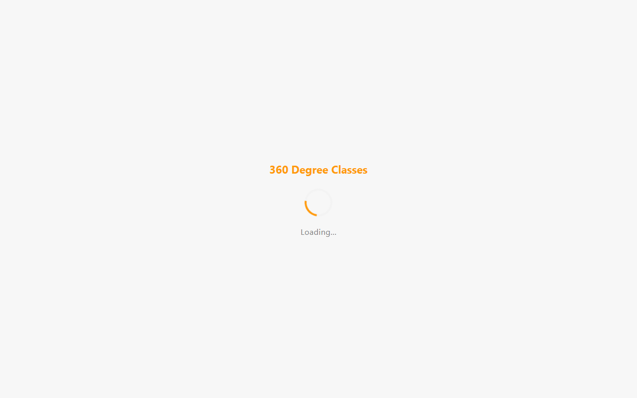 360degreeclasses.com screenshot