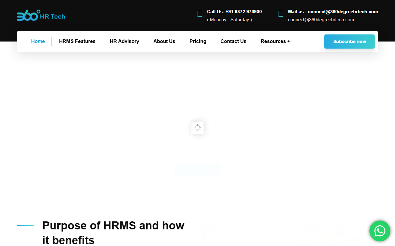 360degreehrtech.com screenshot