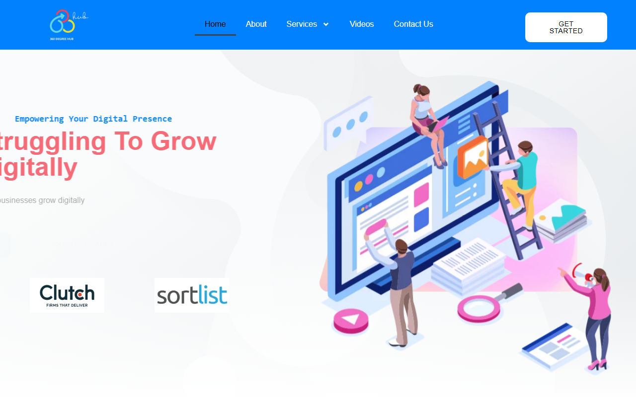 360degreehub.com screenshot