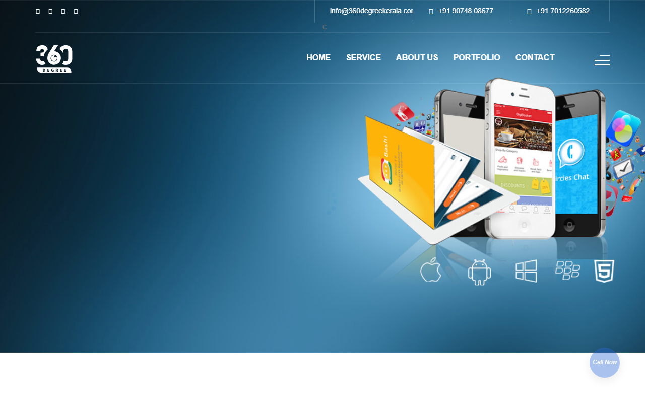 360degreekerala.com screenshot