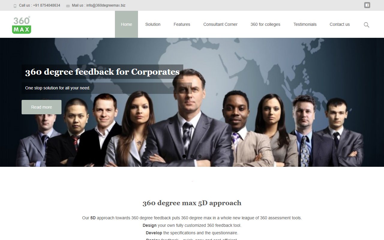 360degreemax.com screenshot