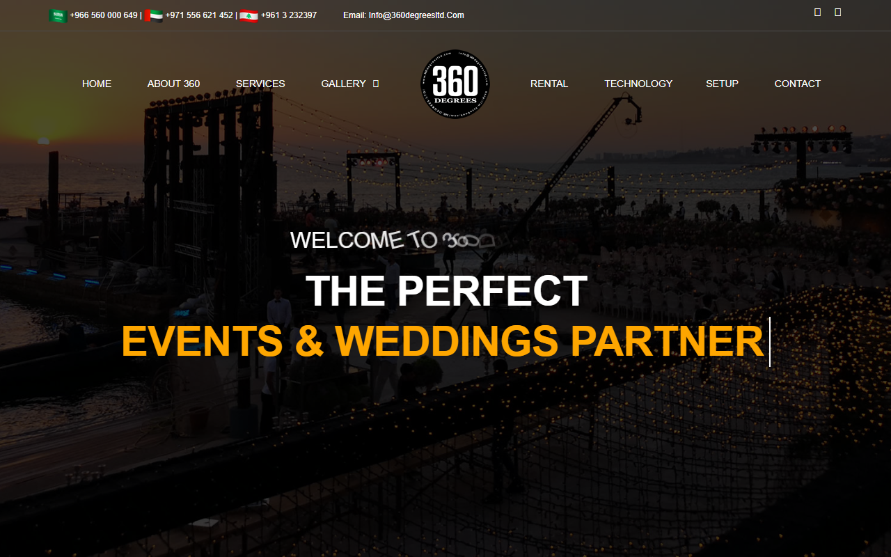 360degreesltd.com screenshot