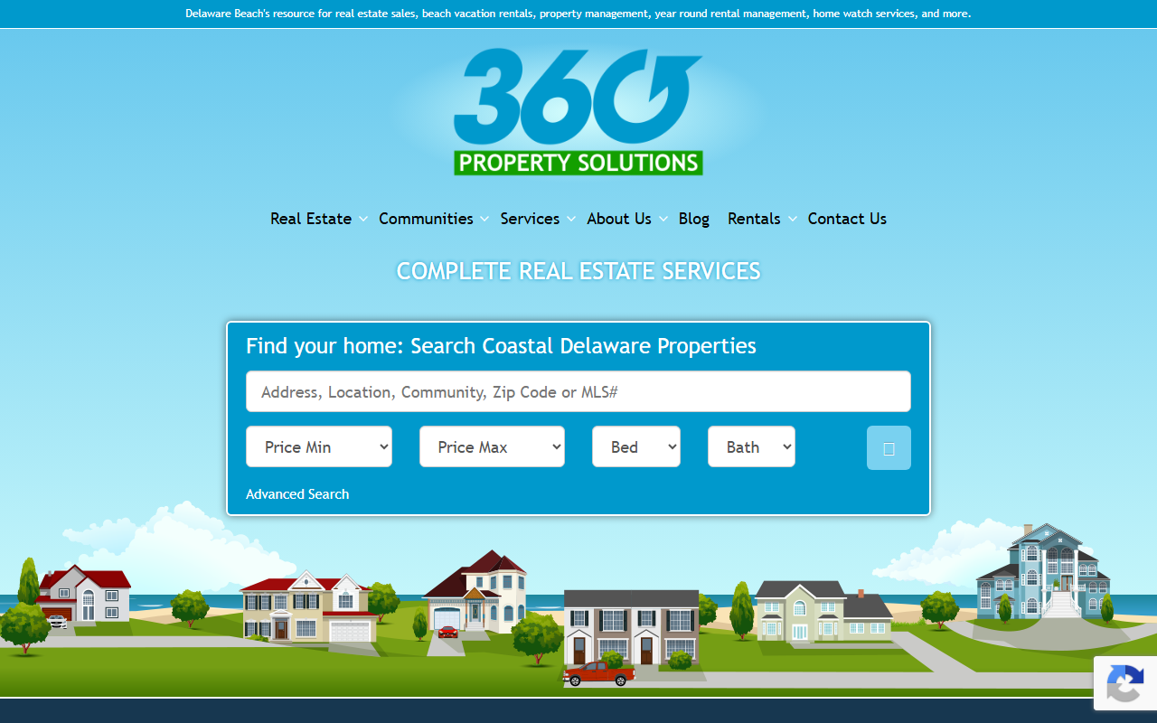 360delawarehomes.com screenshot
