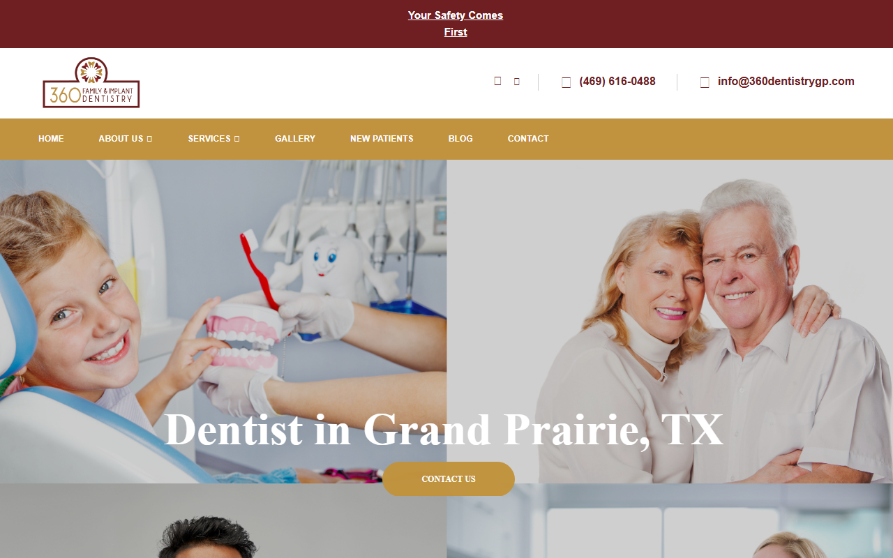 360dentistrygp.com screenshot