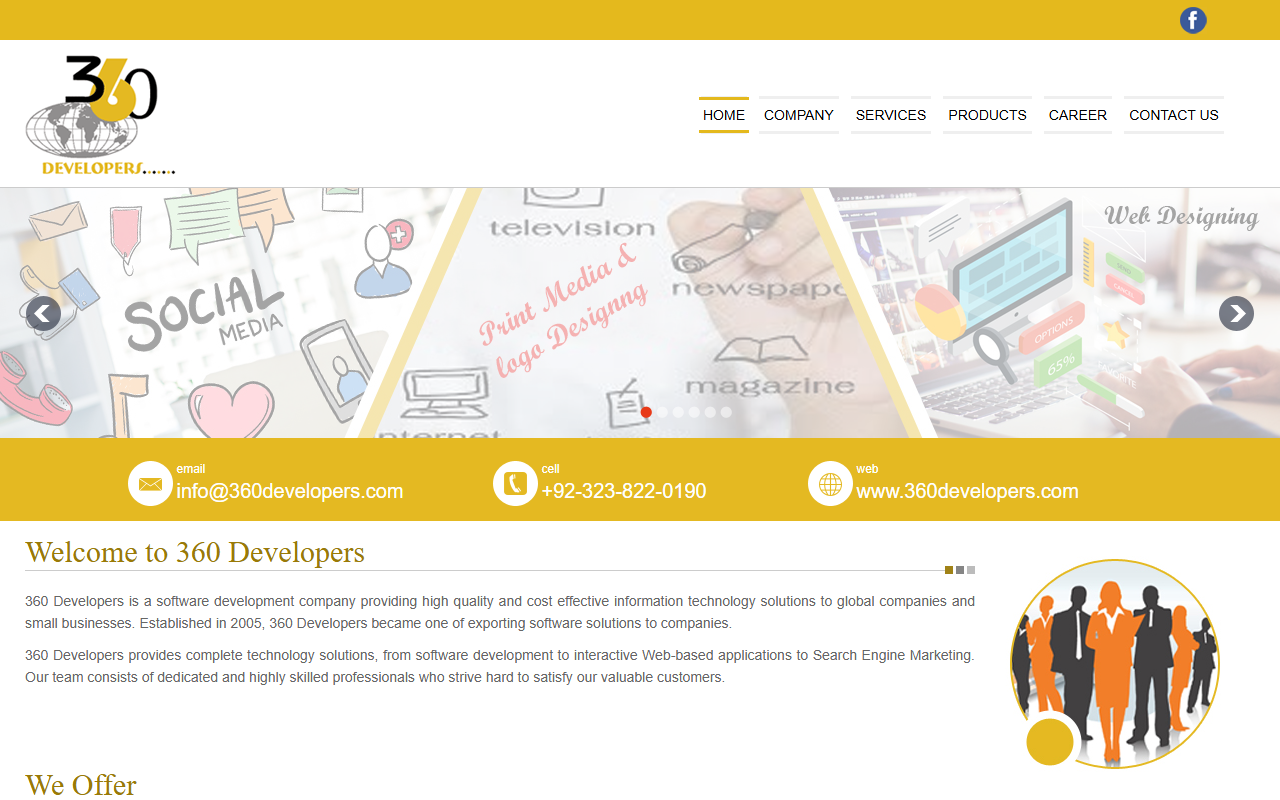 360developers.com screenshot
