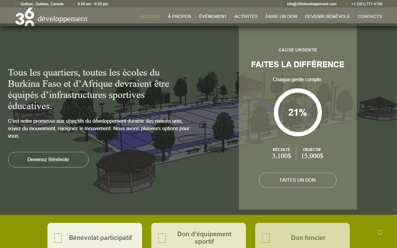 360developpement.com screenshot