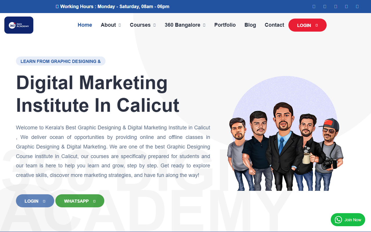 360digiacademy.com screenshot