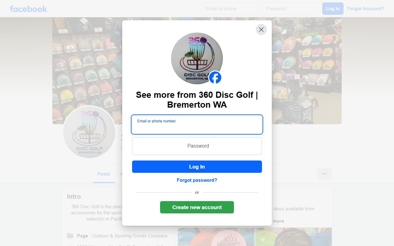 360discgolf.com screenshot