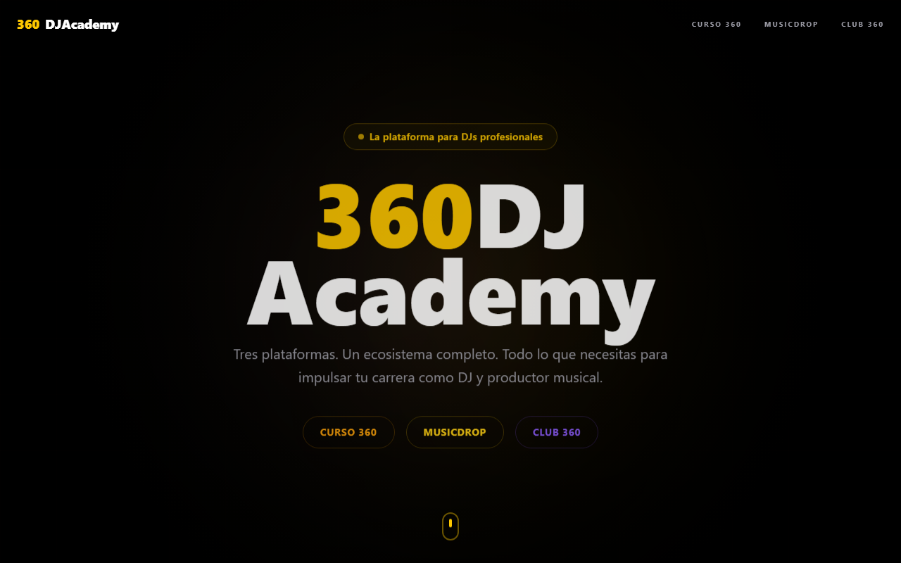 360djacademy.com screenshot
