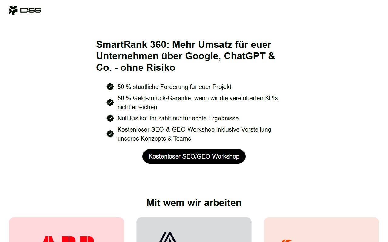 360dssagency.com screenshot