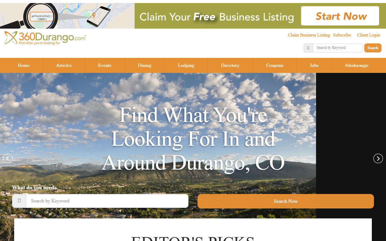360durango.com screenshot