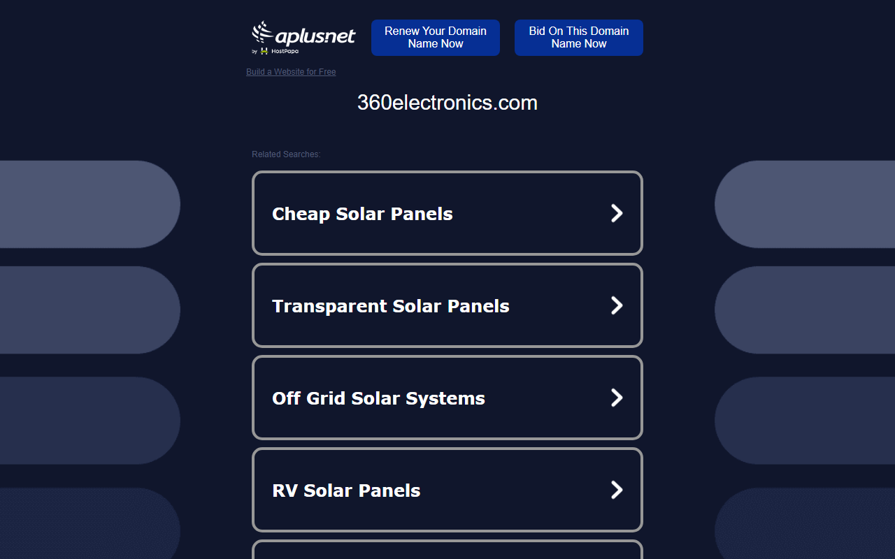 360electronics.com screenshot
