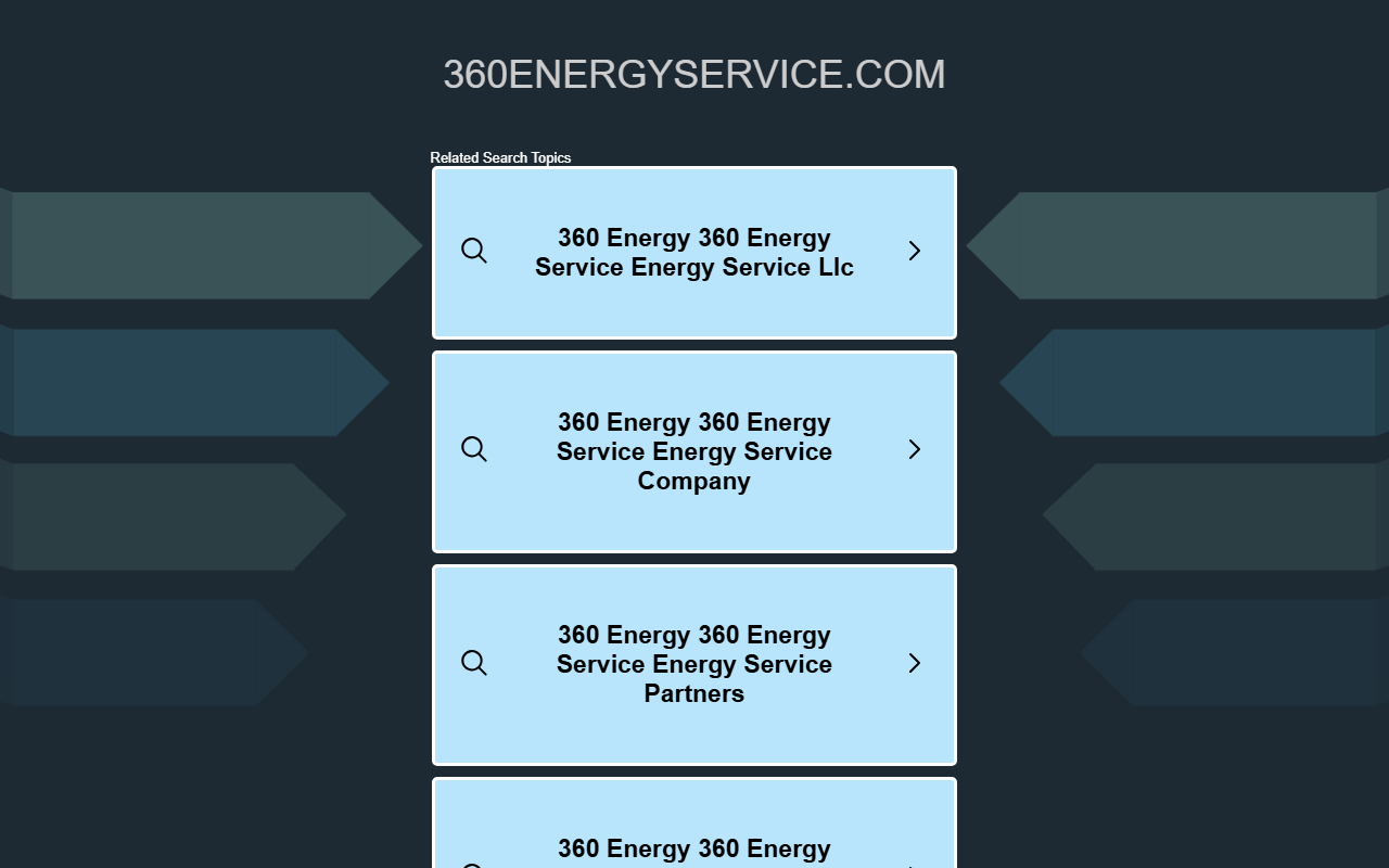 360energyservice.com screenshot