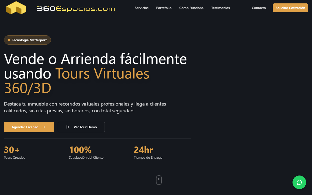 360espacios.com screenshot