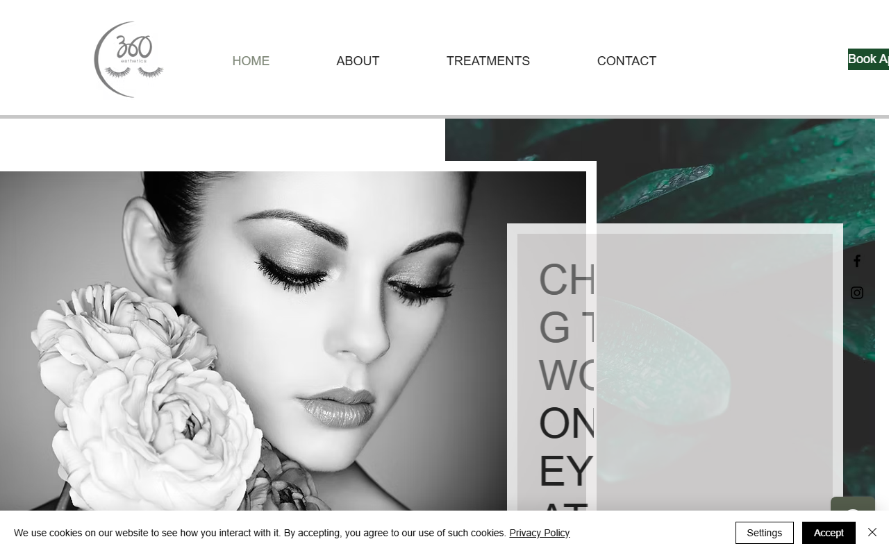 360esthetics.com screenshot